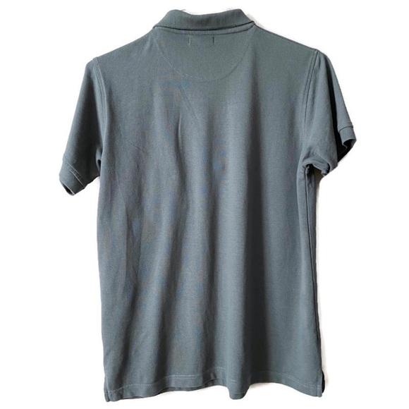 Men’s Short Sleeves Moss Green Polo Shirt, Small - Picture 2 of 3